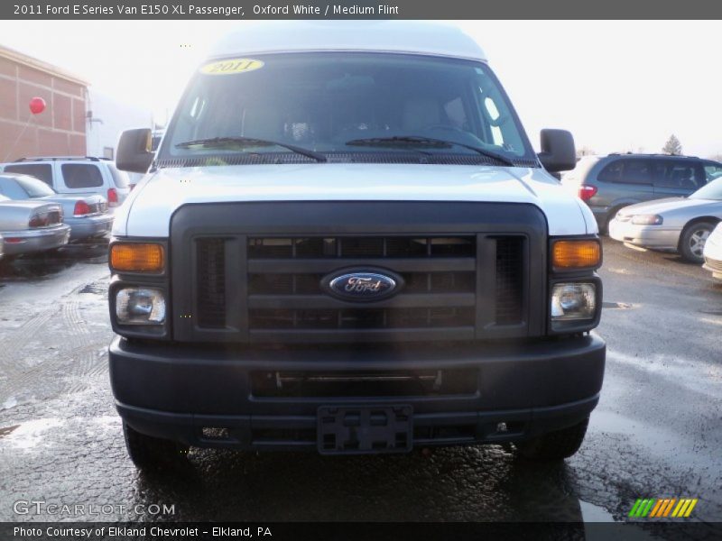 Oxford White / Medium Flint 2011 Ford E Series Van E150 XL Passenger
