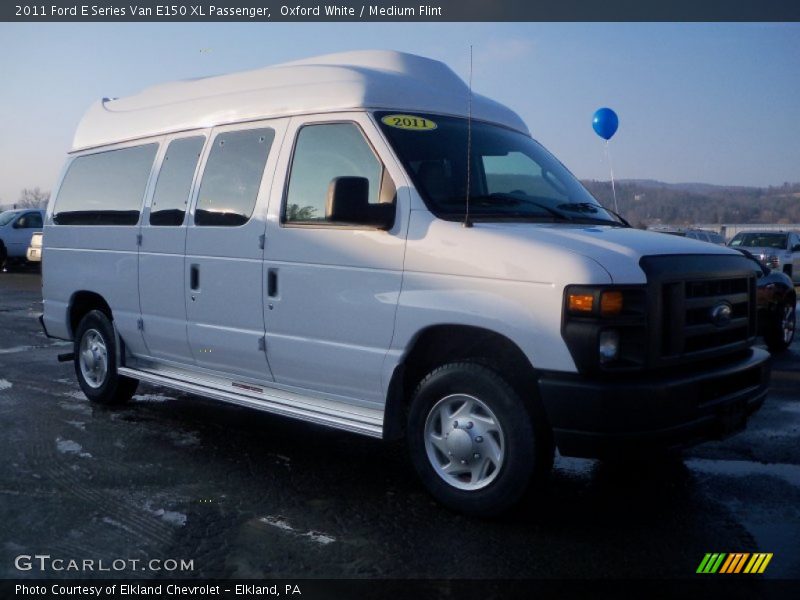 Oxford White / Medium Flint 2011 Ford E Series Van E150 XL Passenger