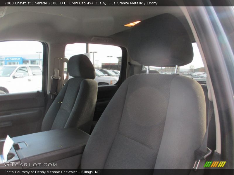 Blue Granite Metallic / Ebony 2008 Chevrolet Silverado 3500HD LT Crew Cab 4x4 Dually