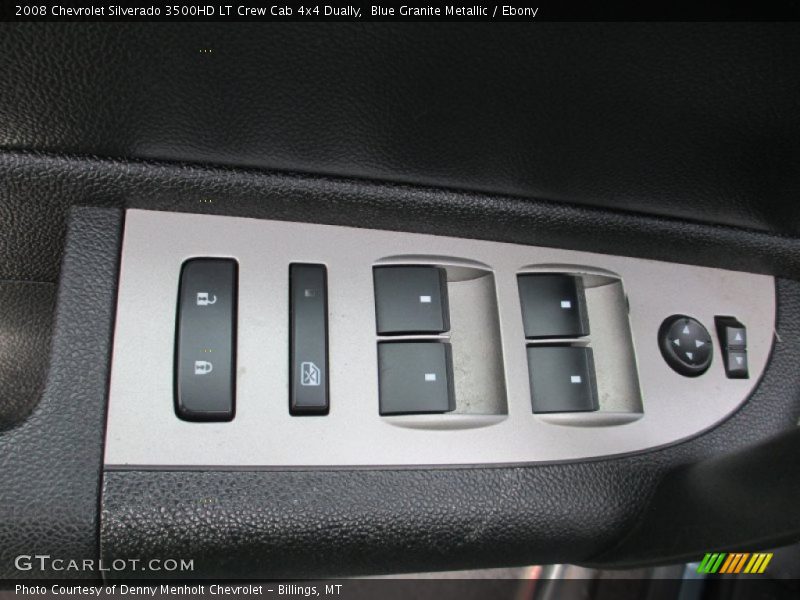 Blue Granite Metallic / Ebony 2008 Chevrolet Silverado 3500HD LT Crew Cab 4x4 Dually