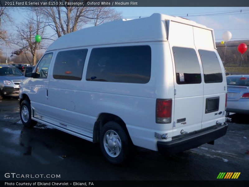 Oxford White / Medium Flint 2011 Ford E Series Van E150 XL Passenger