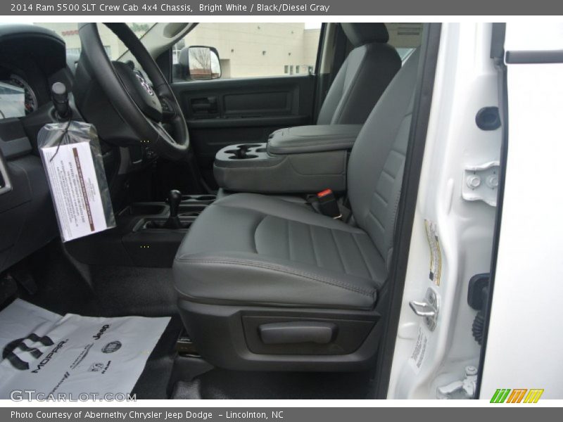 Bright White / Black/Diesel Gray 2014 Ram 5500 SLT Crew Cab 4x4 Chassis