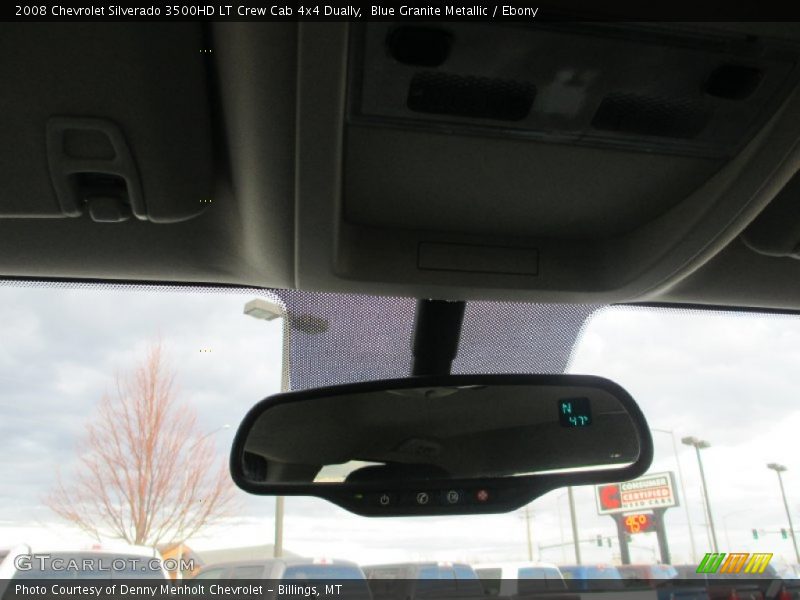 Blue Granite Metallic / Ebony 2008 Chevrolet Silverado 3500HD LT Crew Cab 4x4 Dually
