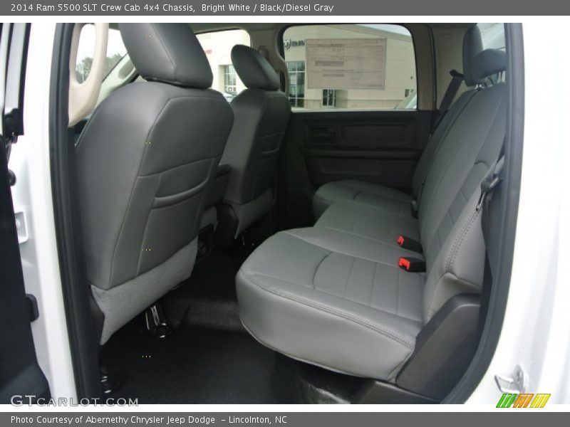 Bright White / Black/Diesel Gray 2014 Ram 5500 SLT Crew Cab 4x4 Chassis
