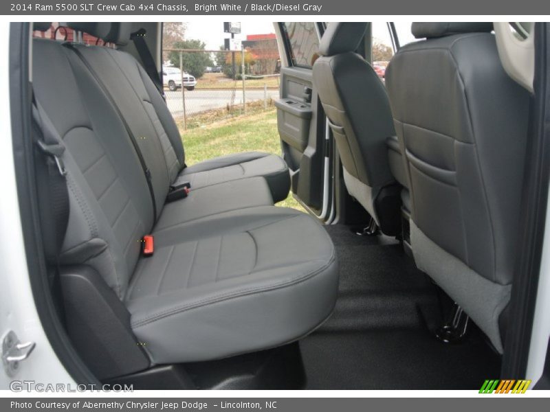 Bright White / Black/Diesel Gray 2014 Ram 5500 SLT Crew Cab 4x4 Chassis