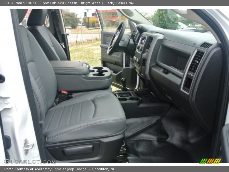 Bright White / Black/Diesel Gray 2014 Ram 5500 SLT Crew Cab 4x4 Chassis