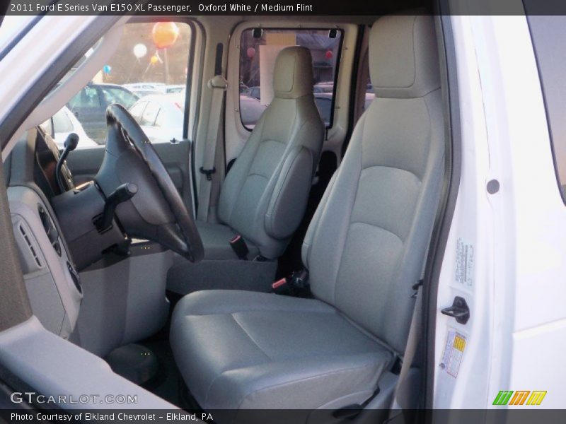 Oxford White / Medium Flint 2011 Ford E Series Van E150 XL Passenger