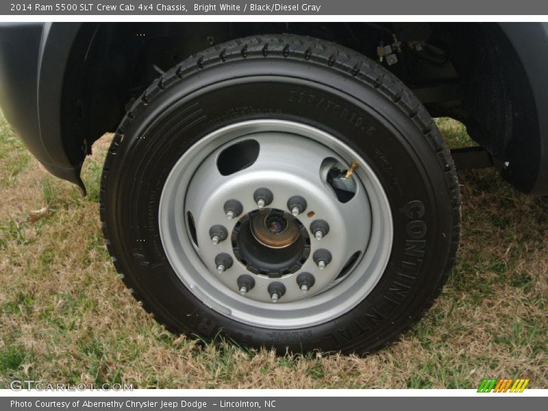 Bright White / Black/Diesel Gray 2014 Ram 5500 SLT Crew Cab 4x4 Chassis