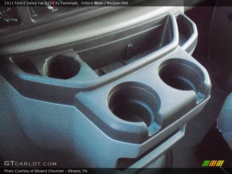 Oxford White / Medium Flint 2011 Ford E Series Van E150 XL Passenger