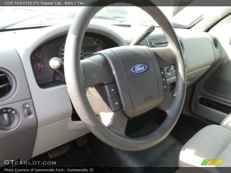 Black / Tan 2005 Ford F150 STX Regular Cab