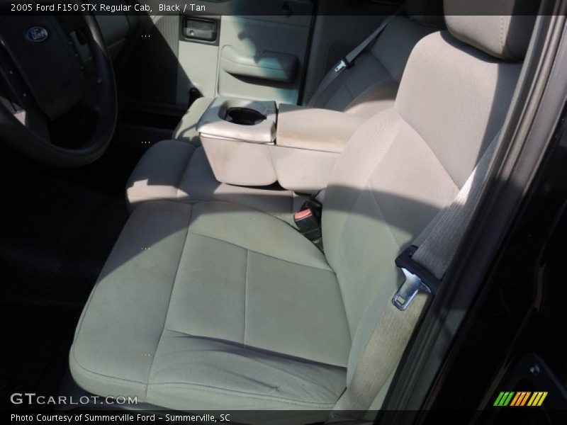 Black / Tan 2005 Ford F150 STX Regular Cab