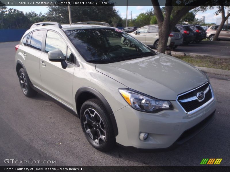 Desert Khaki / Black 2014 Subaru XV Crosstrek 2.0i Limited