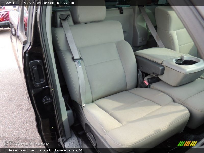 Black / Tan 2005 Ford F150 STX Regular Cab