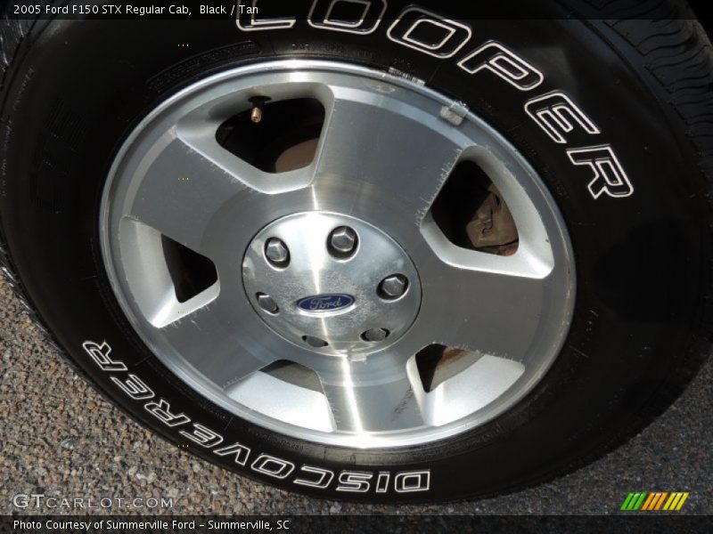 Black / Tan 2005 Ford F150 STX Regular Cab