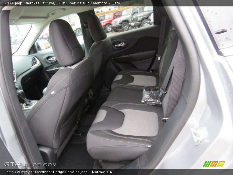 Billet Silver Metallic / Morocco - Black 2014 Jeep Cherokee Latitude