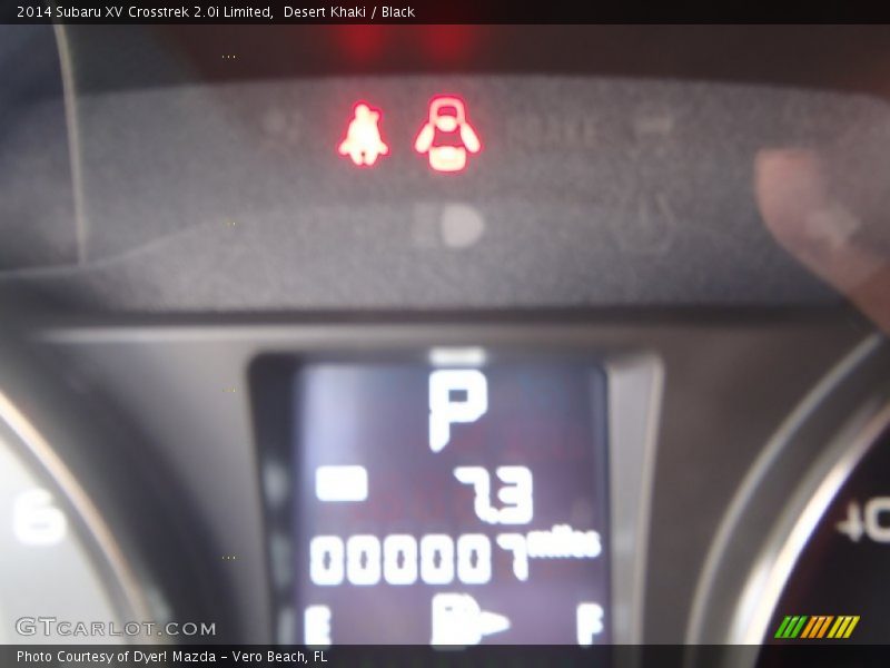 Desert Khaki / Black 2014 Subaru XV Crosstrek 2.0i Limited