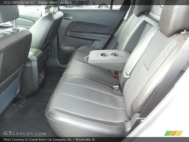 Olympic White / Jet Black 2012 GMC Terrain SLT
