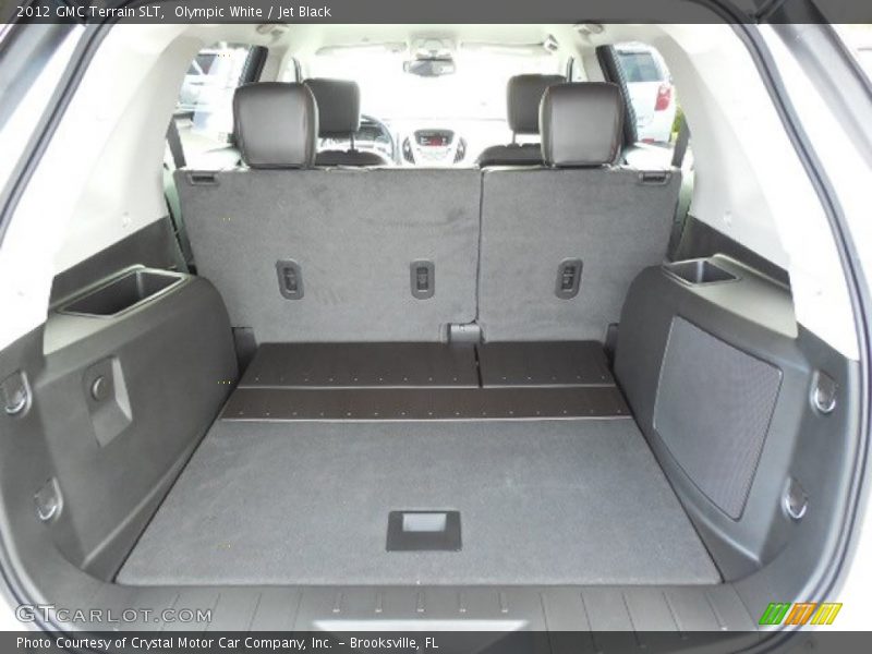 Olympic White / Jet Black 2012 GMC Terrain SLT