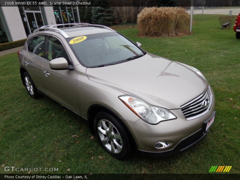 Front 3/4 View of 2008 EX 35 AWD