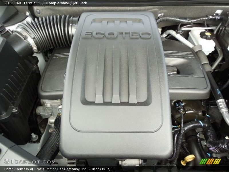 Olympic White / Jet Black 2012 GMC Terrain SLT