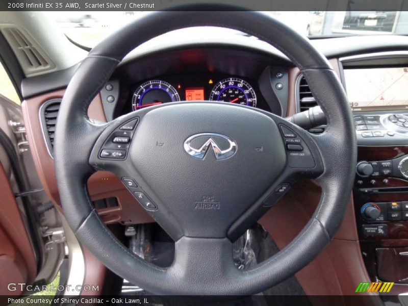  2008 EX 35 AWD Steering Wheel