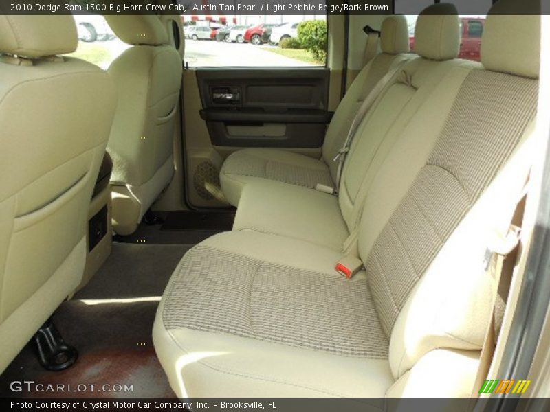 Austin Tan Pearl / Light Pebble Beige/Bark Brown 2010 Dodge Ram 1500 Big Horn Crew Cab