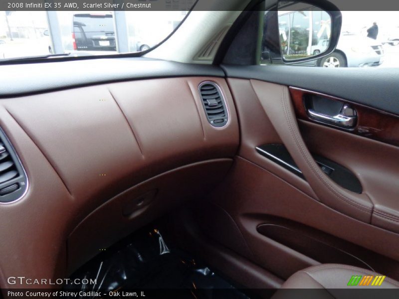 Dashboard of 2008 EX 35 AWD