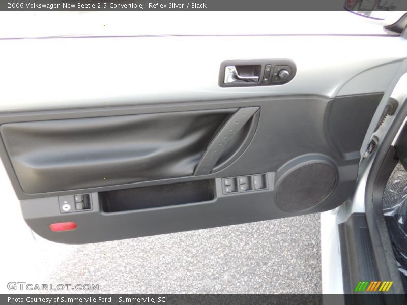 Reflex Silver / Black 2006 Volkswagen New Beetle 2.5 Convertible