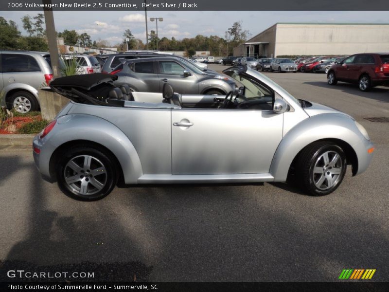 Reflex Silver / Black 2006 Volkswagen New Beetle 2.5 Convertible