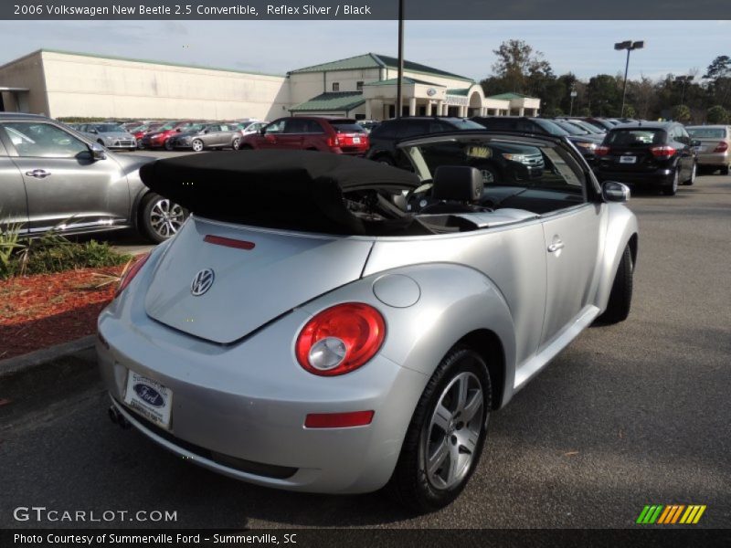 Reflex Silver / Black 2006 Volkswagen New Beetle 2.5 Convertible