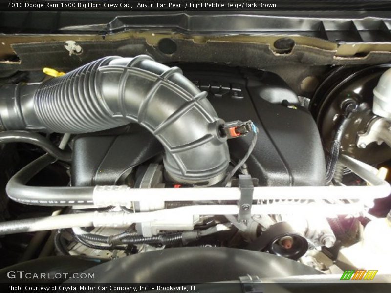 Austin Tan Pearl / Light Pebble Beige/Bark Brown 2010 Dodge Ram 1500 Big Horn Crew Cab