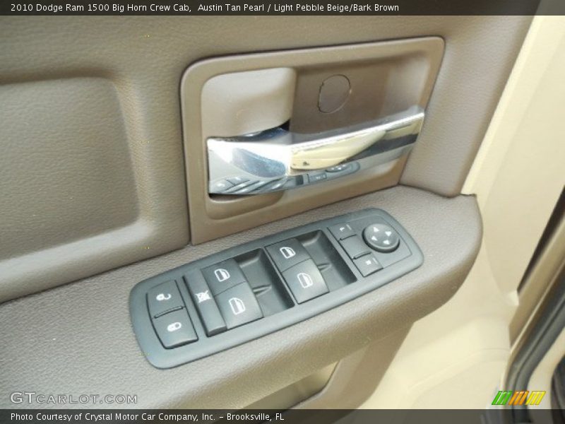 Austin Tan Pearl / Light Pebble Beige/Bark Brown 2010 Dodge Ram 1500 Big Horn Crew Cab