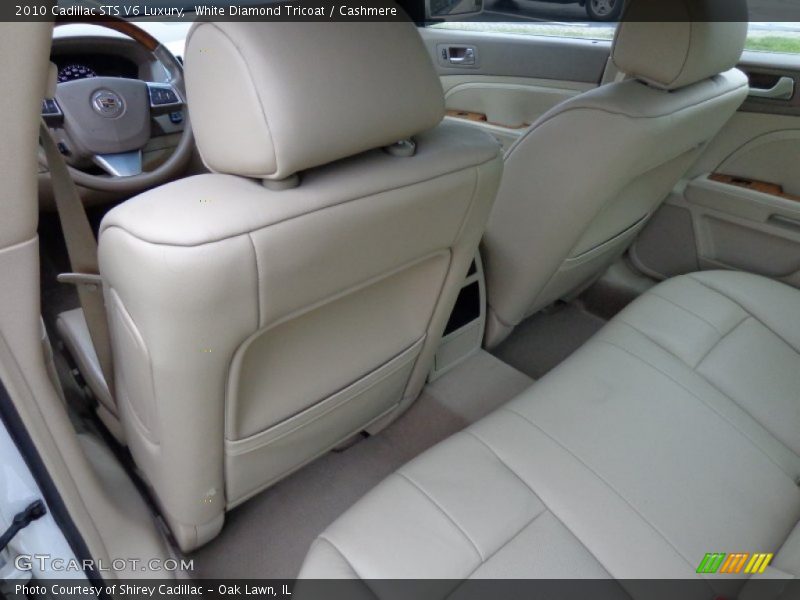 White Diamond Tricoat / Cashmere 2010 Cadillac STS V6 Luxury
