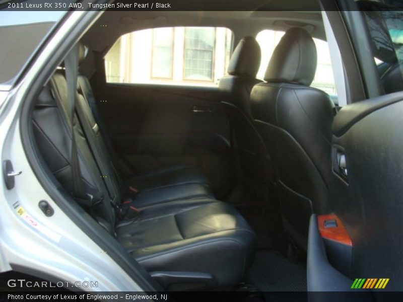 Tungsten Silver Pearl / Black 2011 Lexus RX 350 AWD