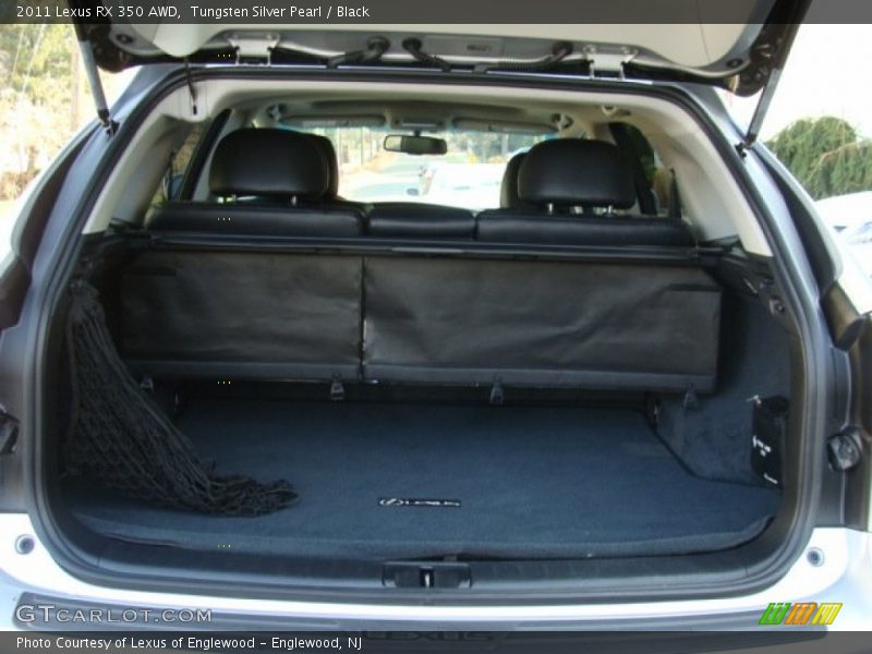 Tungsten Silver Pearl / Black 2011 Lexus RX 350 AWD