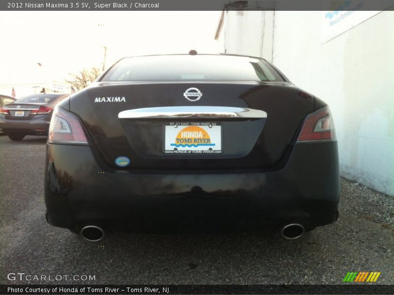 Super Black / Charcoal 2012 Nissan Maxima 3.5 SV