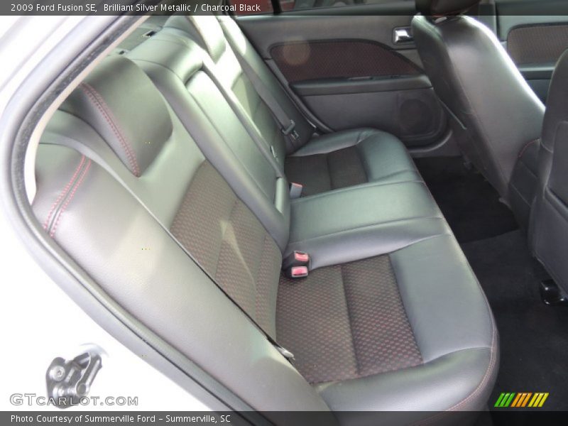 Brilliant Silver Metallic / Charcoal Black 2009 Ford Fusion SE