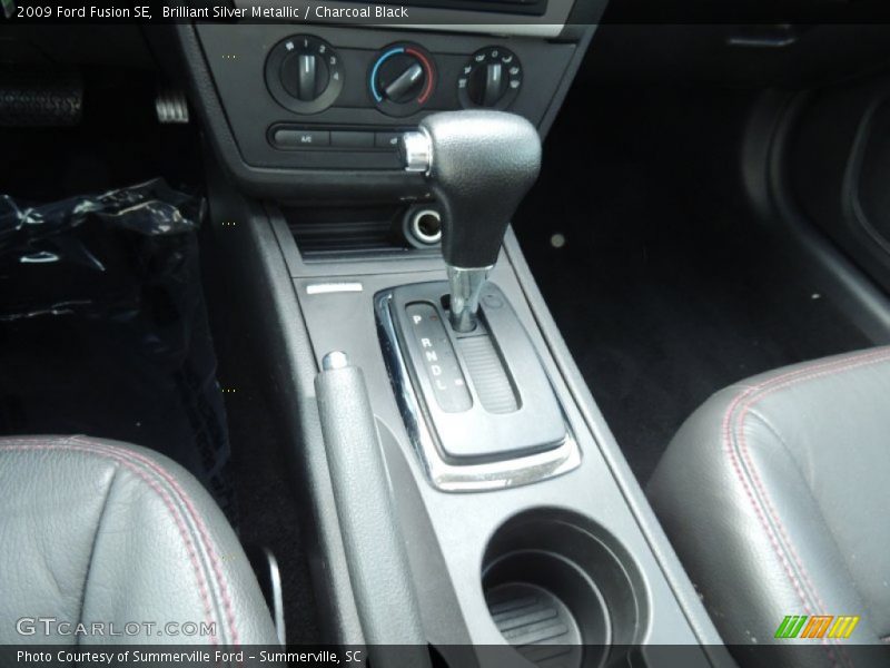 Brilliant Silver Metallic / Charcoal Black 2009 Ford Fusion SE