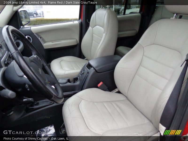 Front Seat of 2004 Liberty Limited 4x4