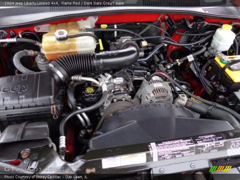  2004 Liberty Limited 4x4 Engine - 3.7 Liter SOHC 12V Powertech V6