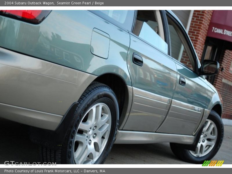 Seamist Green Pearl / Beige 2004 Subaru Outback Wagon
