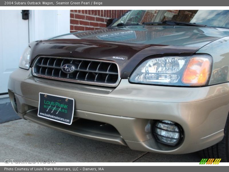 Seamist Green Pearl / Beige 2004 Subaru Outback Wagon