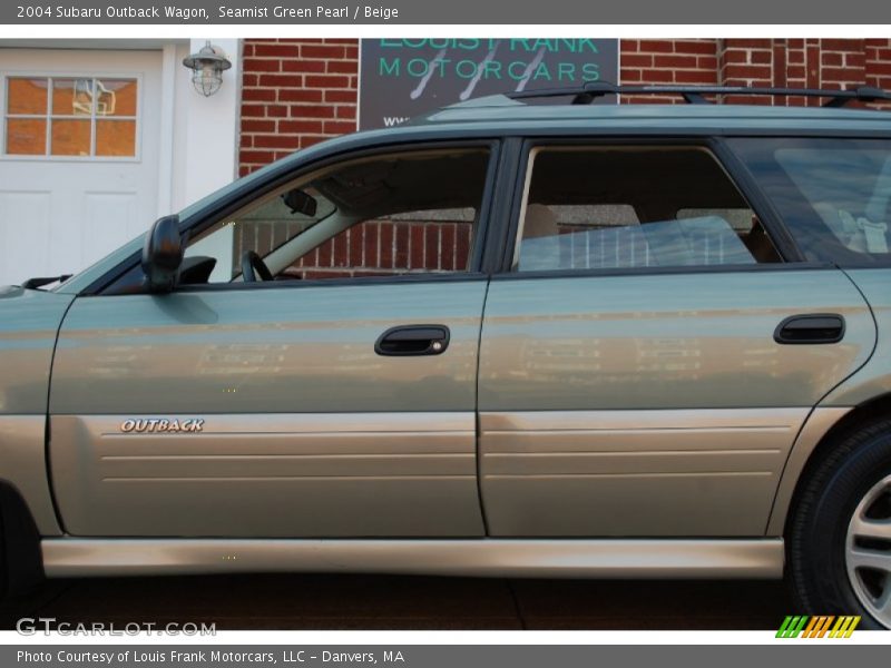 Seamist Green Pearl / Beige 2004 Subaru Outback Wagon