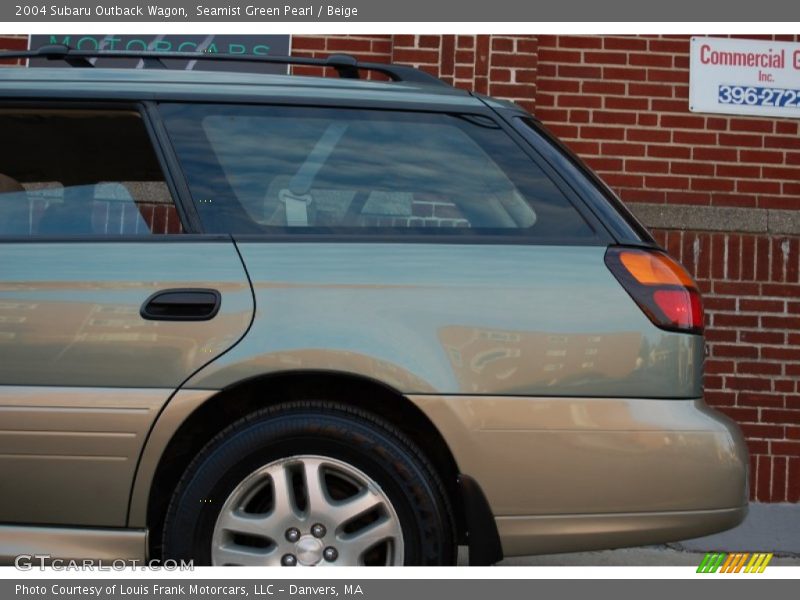 Seamist Green Pearl / Beige 2004 Subaru Outback Wagon