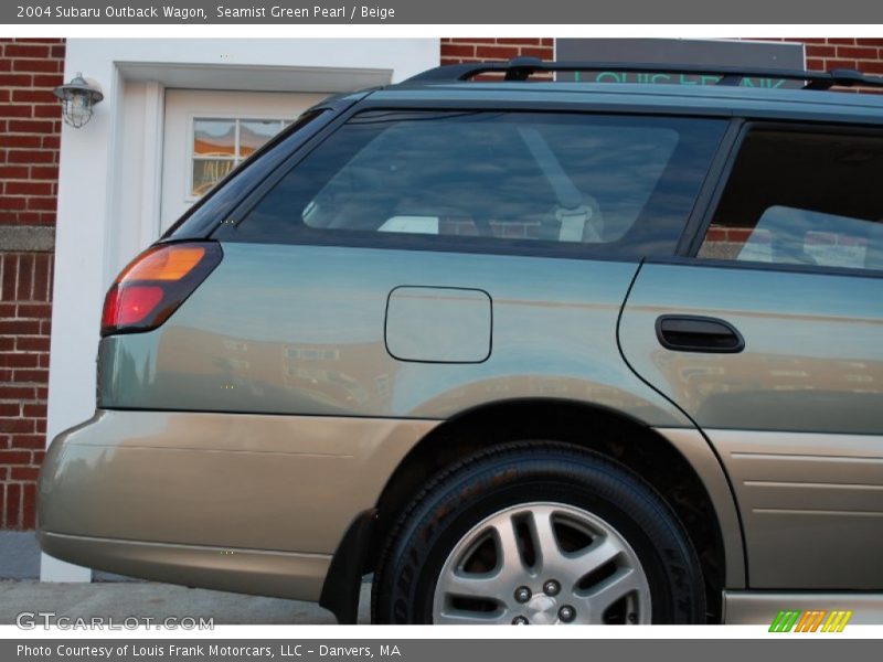 Seamist Green Pearl / Beige 2004 Subaru Outback Wagon