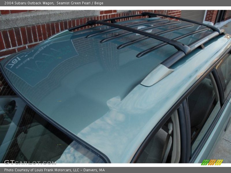 Seamist Green Pearl / Beige 2004 Subaru Outback Wagon