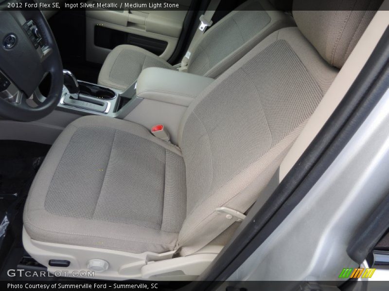 Ingot Silver Metallic / Medium Light Stone 2012 Ford Flex SE