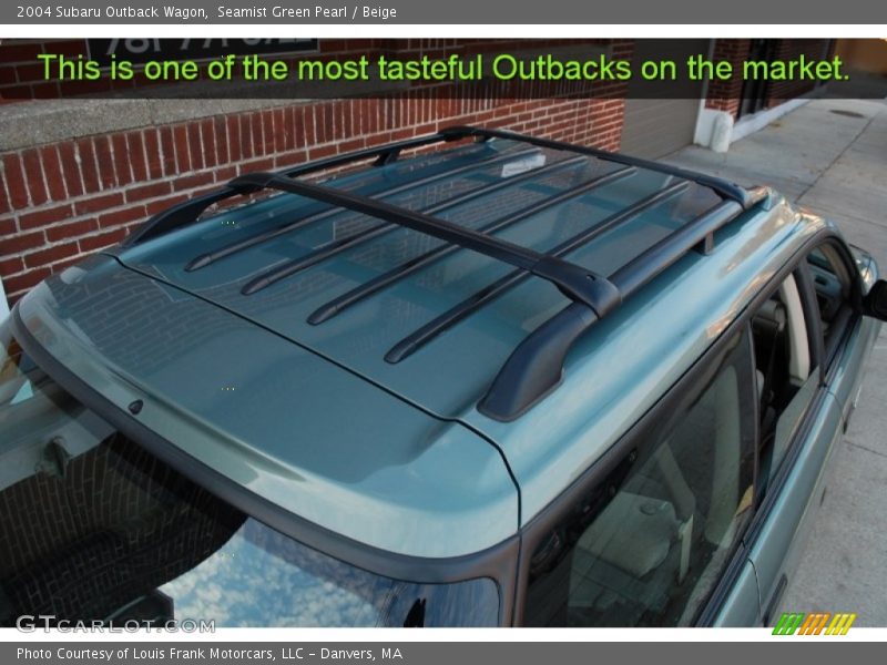 Seamist Green Pearl / Beige 2004 Subaru Outback Wagon