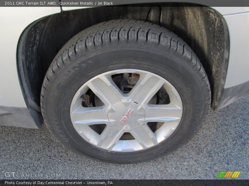 Quicksilver Metallic / Jet Black 2011 GMC Terrain SLT AWD