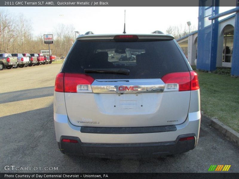Quicksilver Metallic / Jet Black 2011 GMC Terrain SLT AWD
